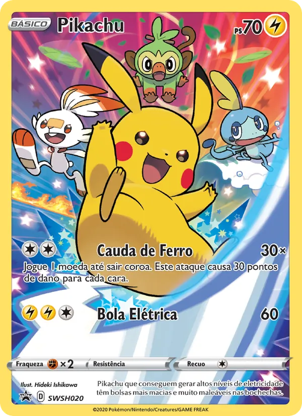 Pikachu ESES Promos SWSH020/307