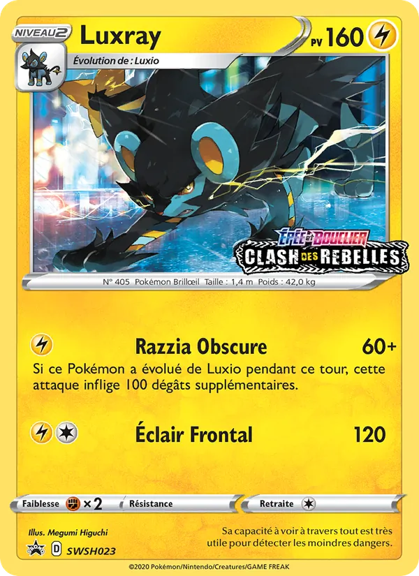 Luxray Promo SWSH SWSH023/307