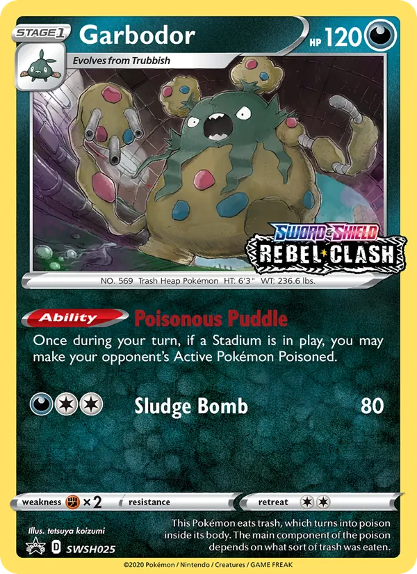 Garbodor ESES Promos SWSH025/307