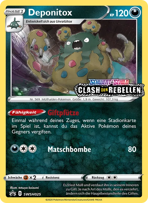 Deponitox SCSC Promokarten SWSH025/307