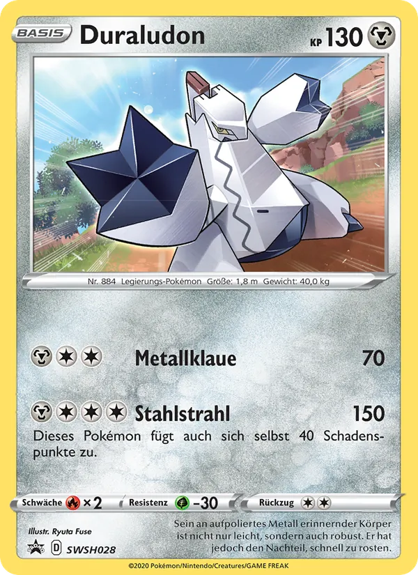 Duraludon SCSC Promokarten SWSH028/307
