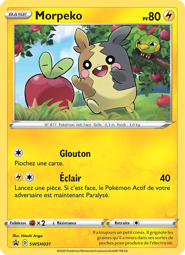 Morpeko Promo SWSH SWSH031/307