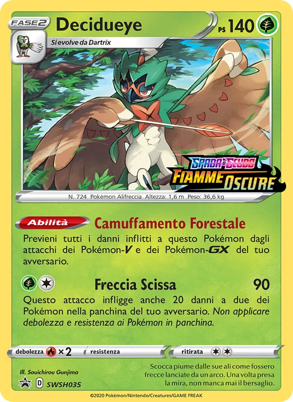 Decidueye SPSC Promo SWSH035/307
