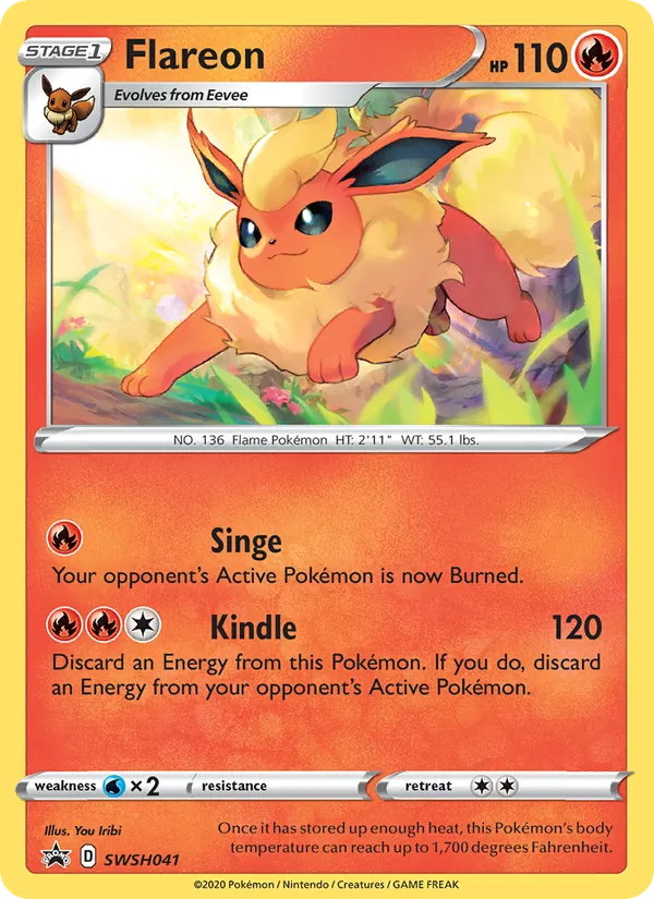 Flareon ESES Promos SWSH041/307