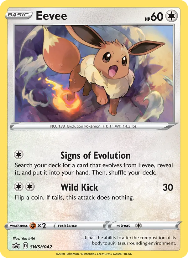 Eevee ESES Promos SWSH042/307