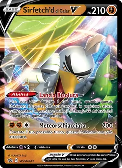 Sirfetch'd di Galar V
