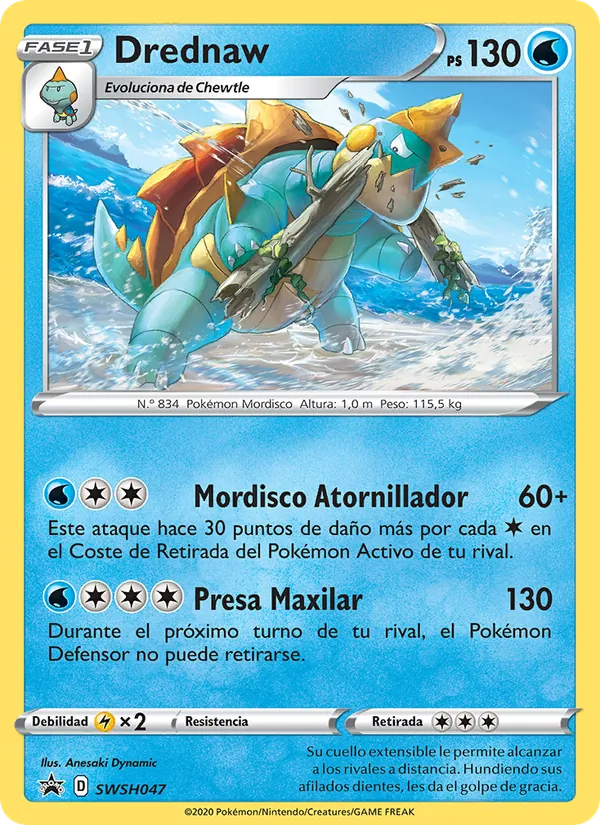 Drednaw Cartas de promoción ESES SWSH047/307