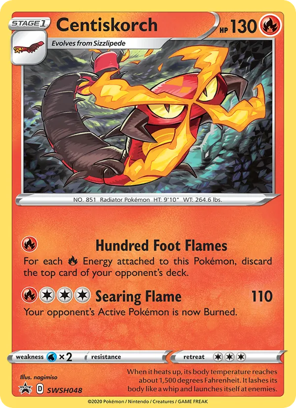 Centiskorch ESES Promos SWSH048/307