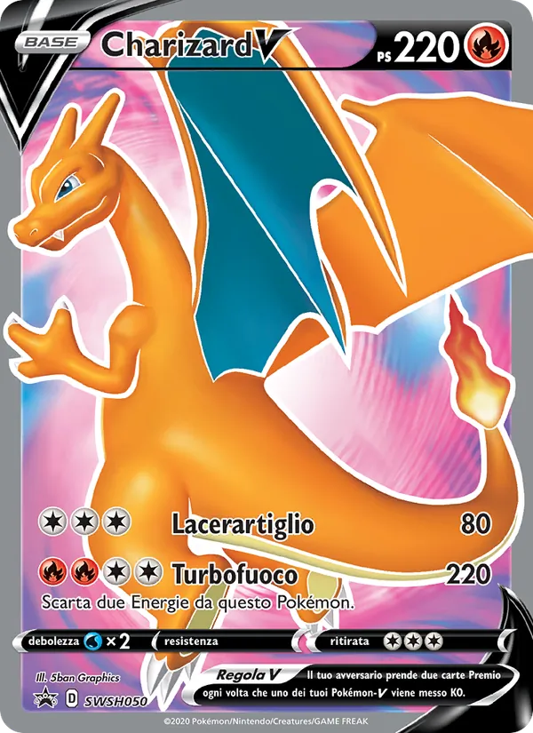 Charizard V SPSC Promo SWSH050/307