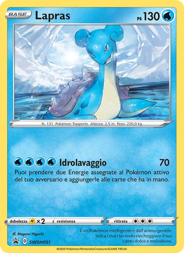 Lapras SPSC Promo SWSH051/307