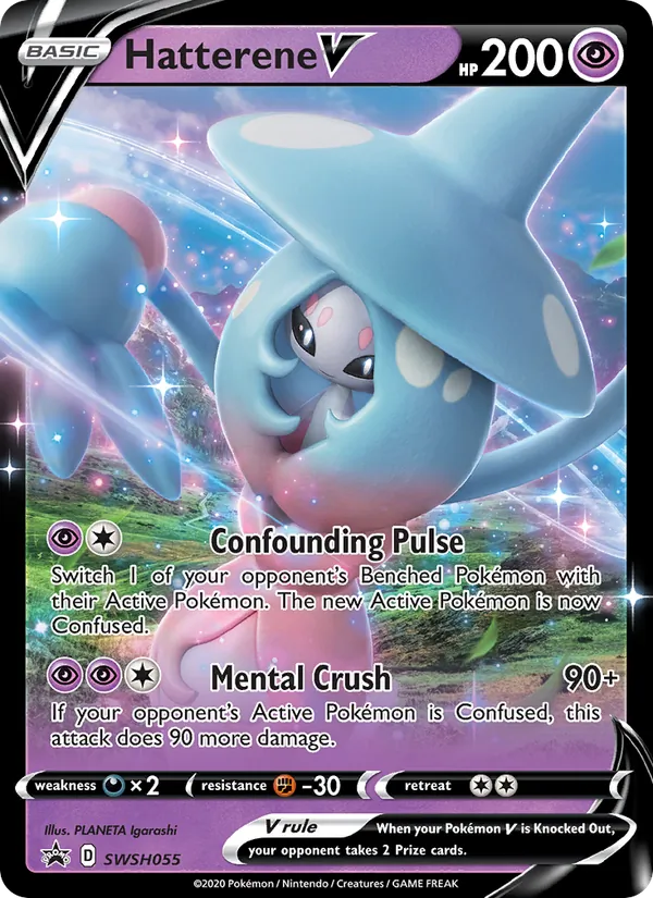 Hatterene V SWSH Black Star Promos SWSH055/307
