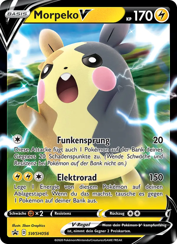 Morpeko V SCSC Promokarten SWSH056/307