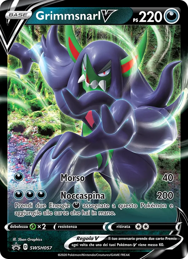 Grimmsnarl V SPSC Promo SWSH057/307