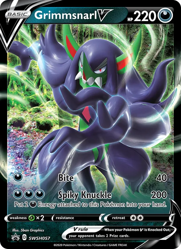 Grimmsnarl V ESES Promos SWSH057/307