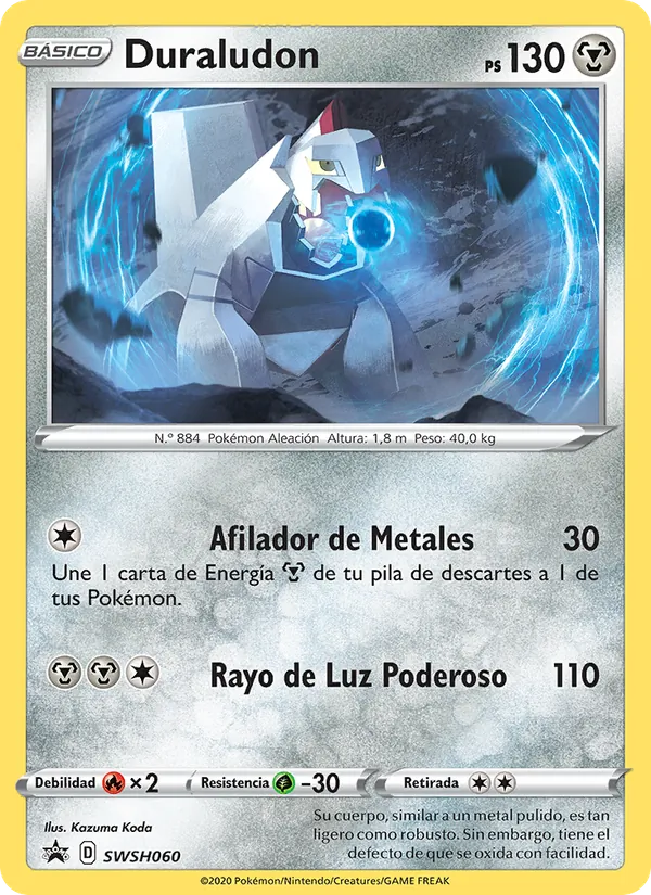 Duraludon Cartas de promoción ESES SWSH060/307