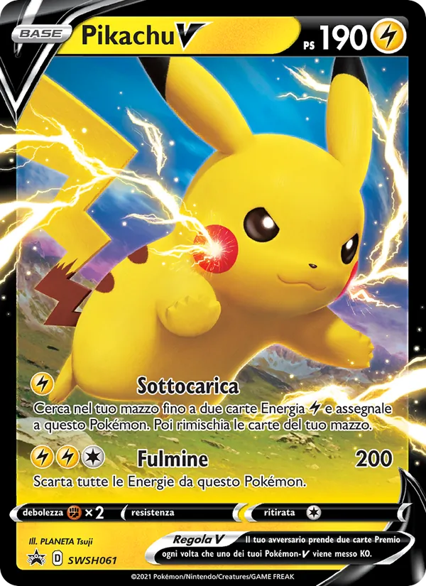 Pikachu V SPSC Promo SWSH061/307