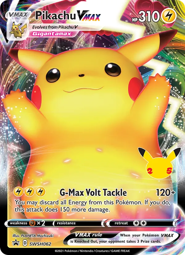 Pikachu VMAX SWSH Black Star Promos SWSH062/307