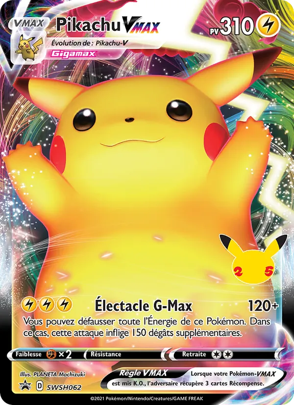 Pikachu VMAX Promo SWSH SWSH062/307