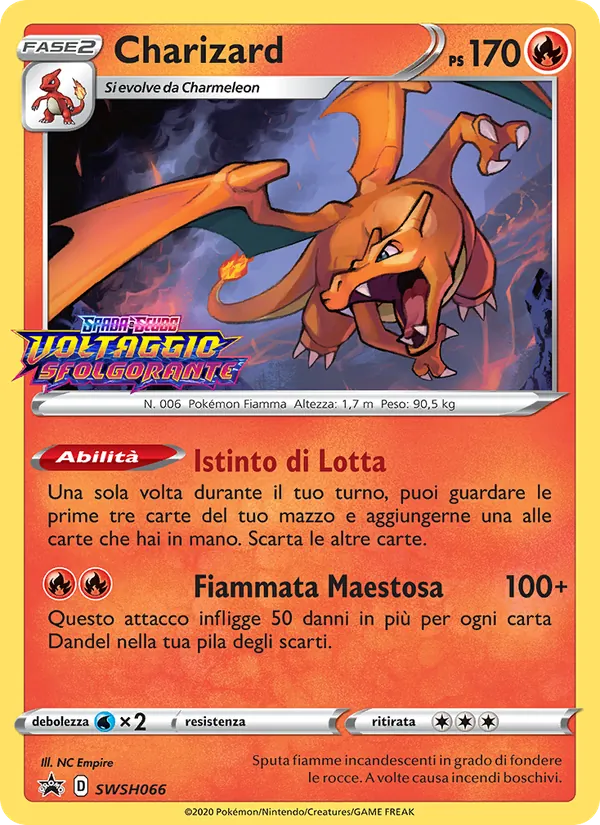Charizard SPSC Promo SWSH066/307