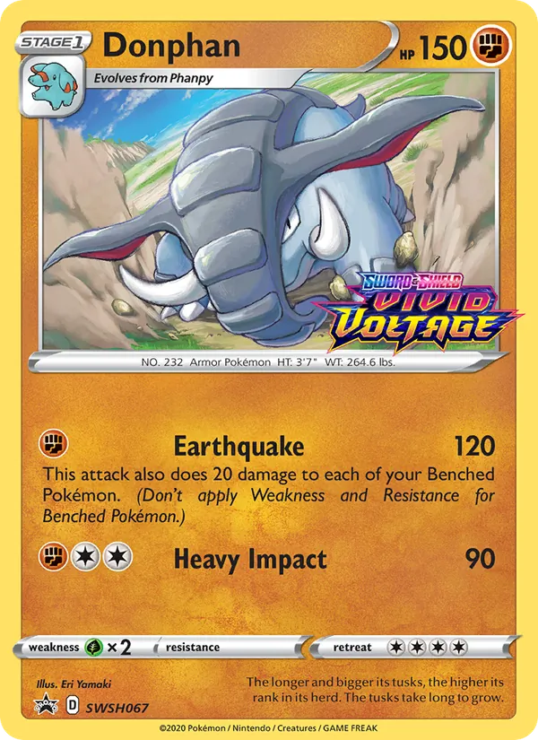 Donphan ESES Promos SWSH067/307
