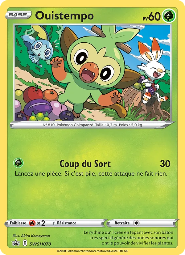 Ouistempo Promo SWSH SWSH070/307