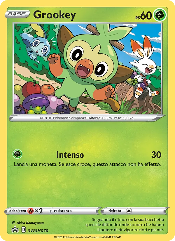 Grookey SPSC Promo SWSH070/307