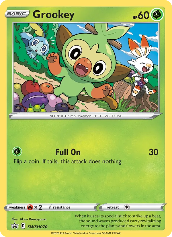 Grookey ESES Promos SWSH070/307