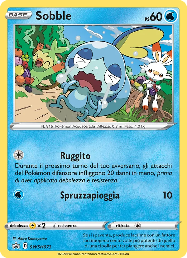 Sobble SPSC Promo SWSH073/307