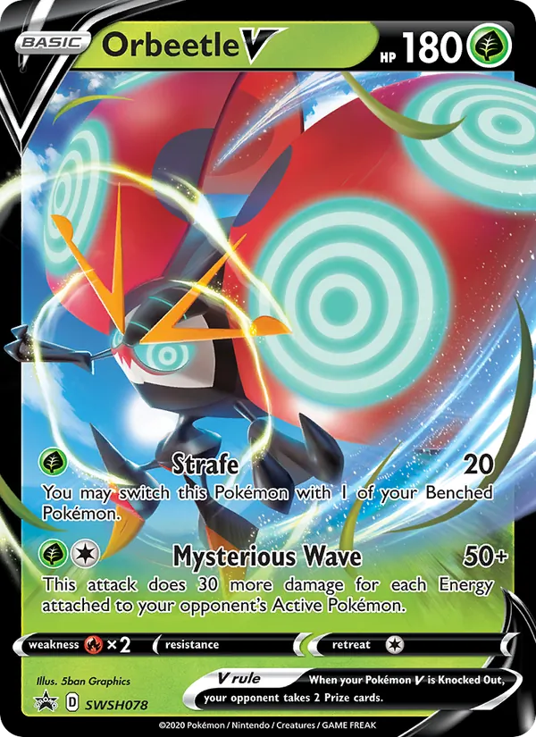 Orbeetle V ESES Promos SWSH078/307