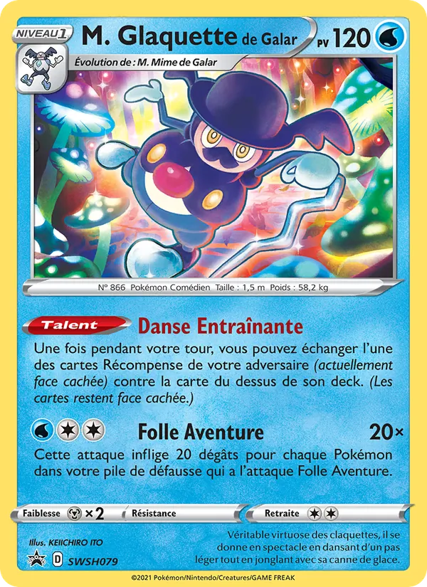 M. Glaquette de Galar Promo SWSH SWSH079/307