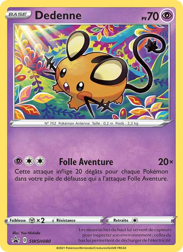 Dedenne Promo SWSH SWSH080/307