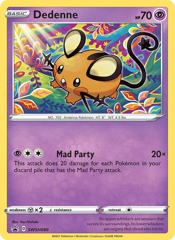 Dedenne ESES Promos SWSH080/307