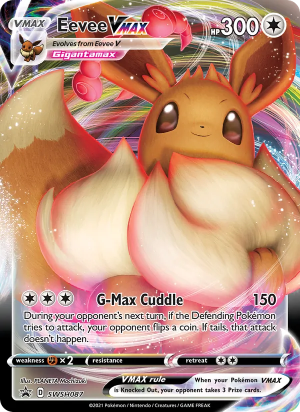 Eevee VMAX ESES Promos SWSH087/307