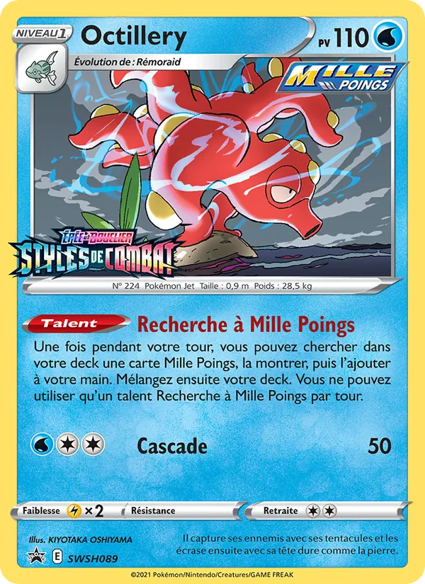 Octillery Promo SWSH SWSH089/307