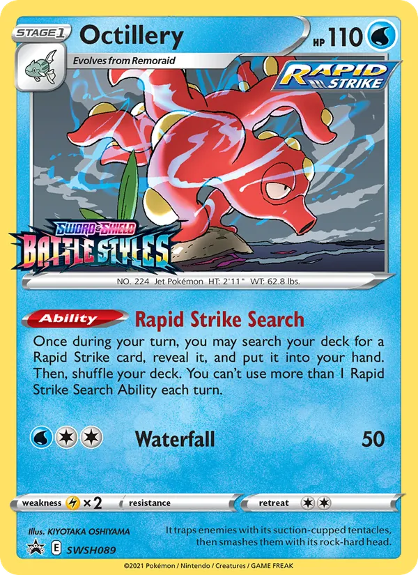 Octillery ESES Promos SWSH089/307