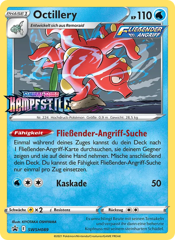 Octillery SCSC Promokarten SWSH089/307