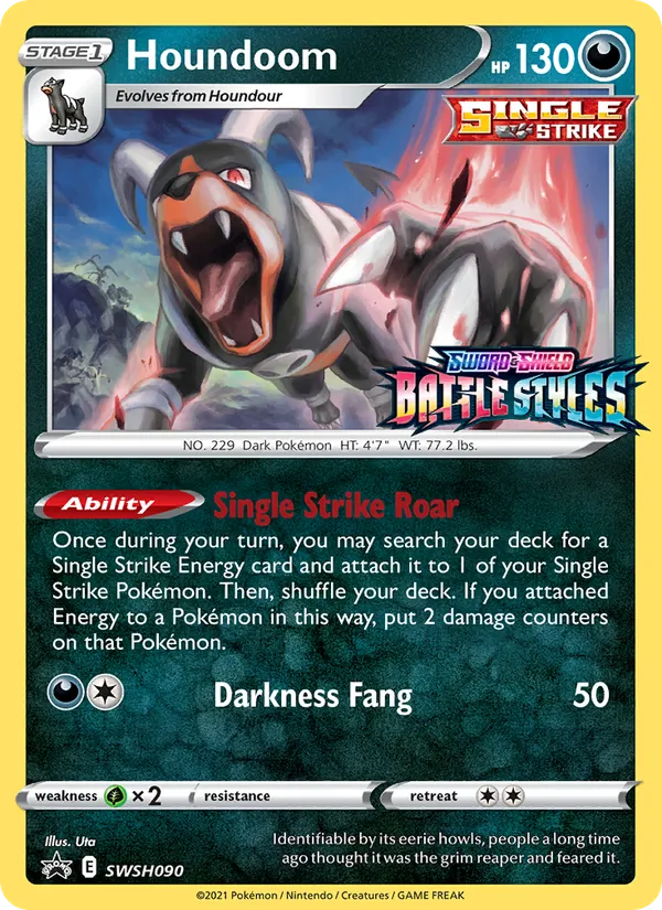 Houndoom ESES Promos SWSH090/307