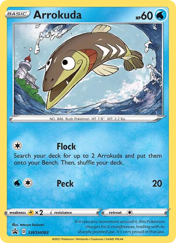 Arrokuda SWSH Black Star Promos SWSH093/307