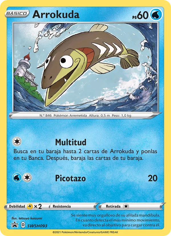 Arrokuda Cartas de promoción ESES SWSH093/307