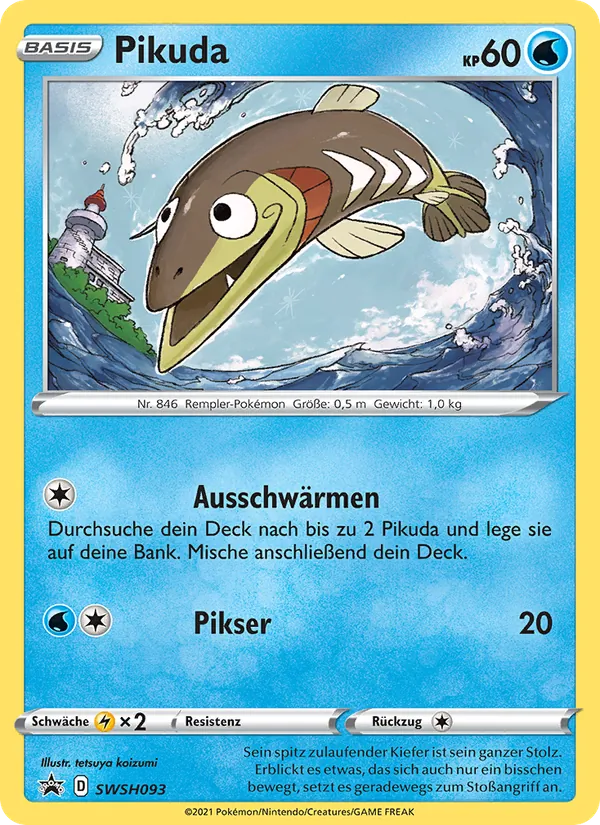 Pikuda SCSC Promokarten SWSH093/307