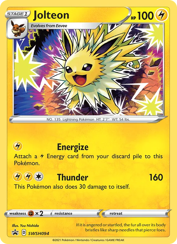 Jolteon ESES Promos SWSH094/307