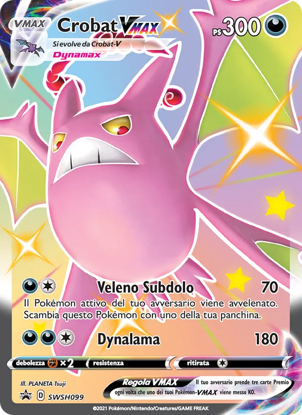 Crobat VMAX SPSC Promo SWSH099/307