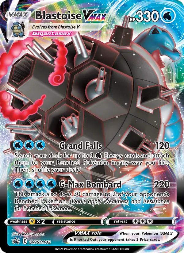 Blastoise VMAX ESES Promos SWSH103/307