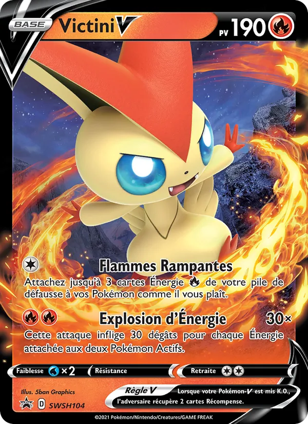 Victini V Promo SWSH SWSH104/307