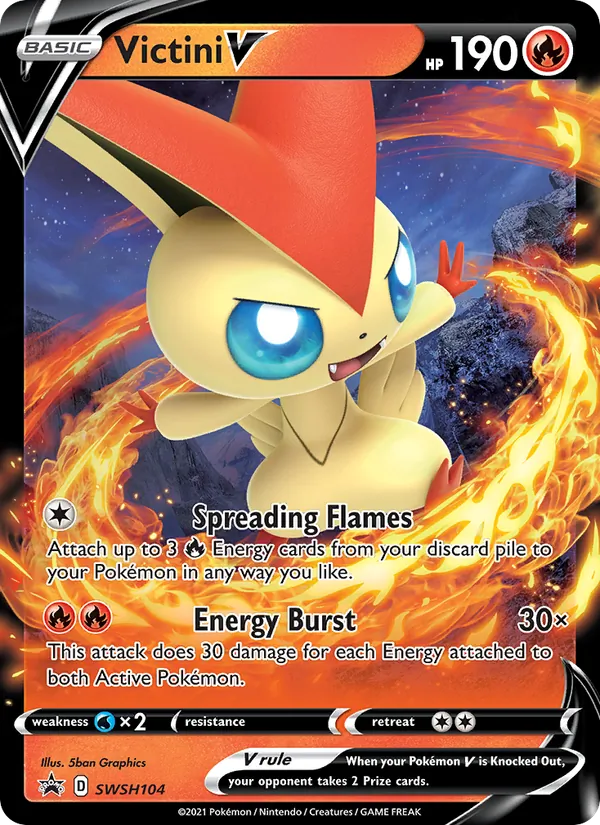 Victini V ESES Promos SWSH104/307