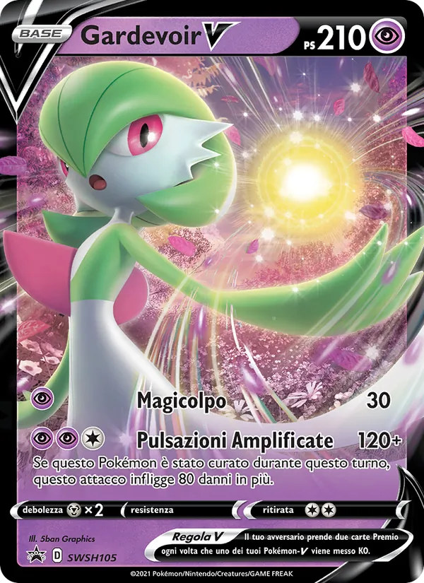 Gardevoir V SPSC Promo SWSH105/307