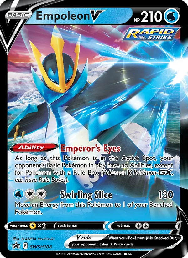 Empoleon V SWSH Black Star Promos SWSH108/307