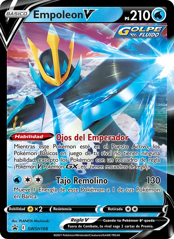 Empoleon V Cartas de promoción ESES SWSH108/307