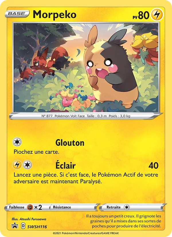 Morpeko Promo SWSH SWSH116/307