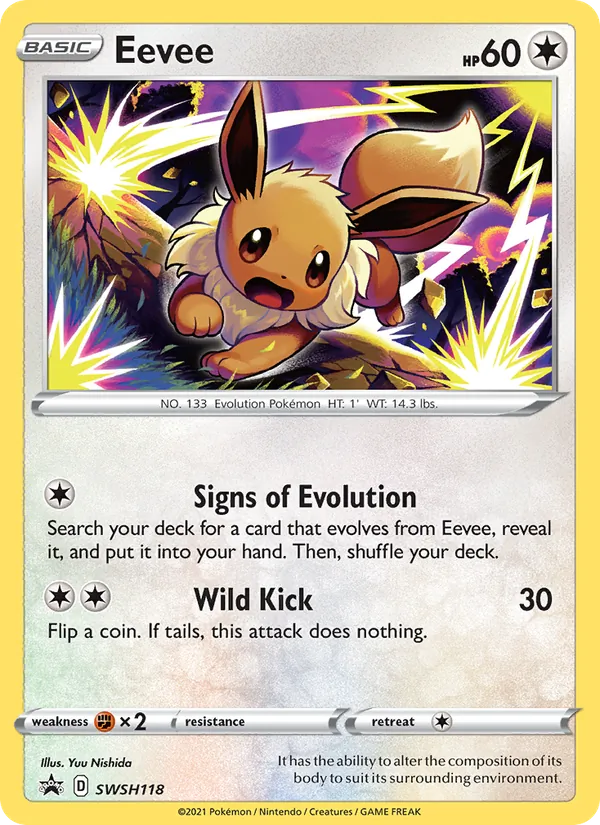 Eevee ESES Promos SWSH118/307